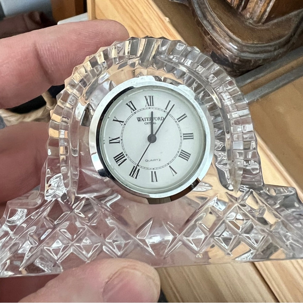Waterford Crystal Lismore Cottage Clock
